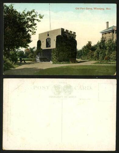 Canada Early Color Postcard Old Fort Garry Winnipeg Man - Picture 1 of 1