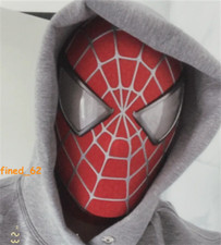 Original Toby Classic Spider-man Cosplay 3D Mask Halloween Helmet Costume Prop