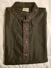 Bangladesh Men  s Panjabi Kurta Pajama Party Dress Size 44.