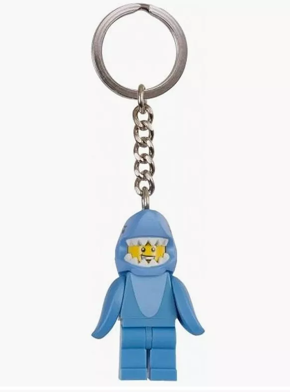 Lego hotsell shark keychain