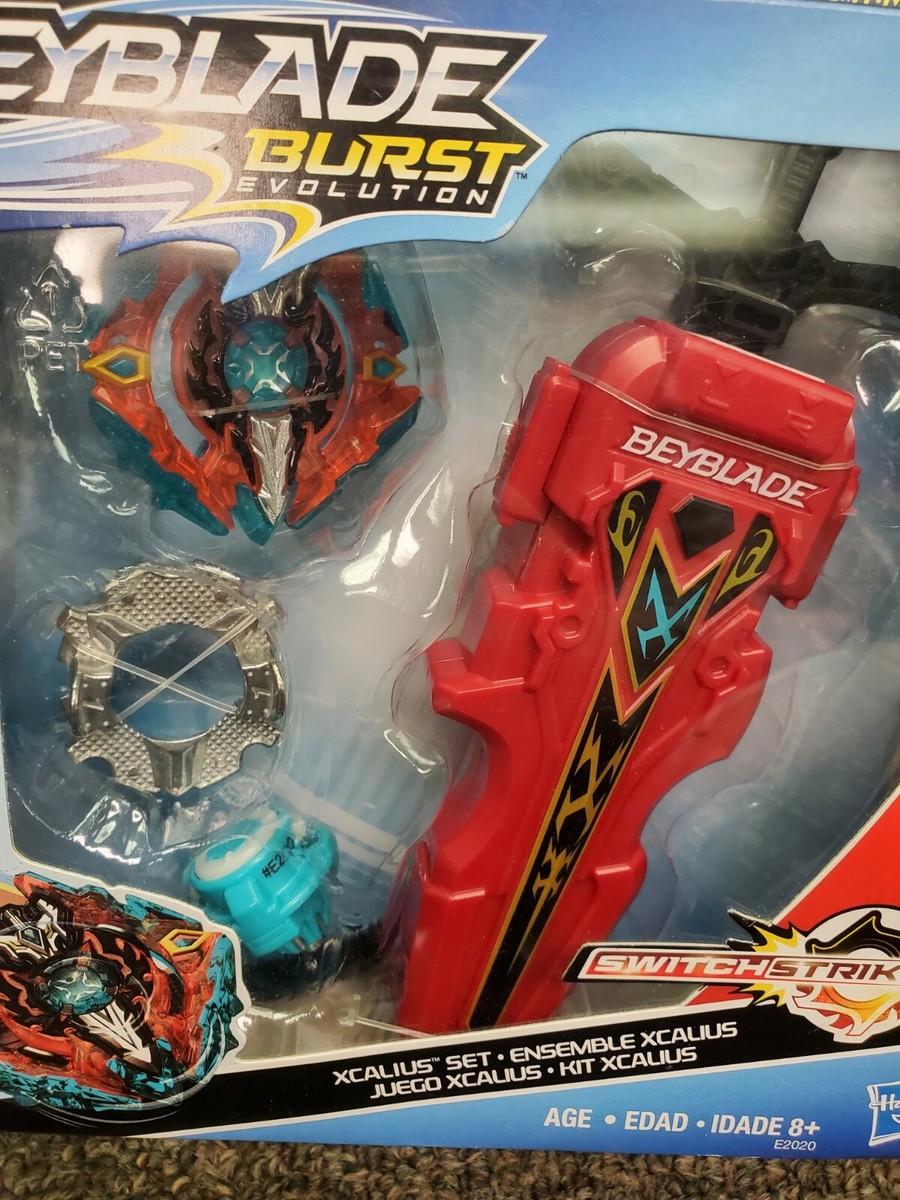 Sword Launcher Beyblade Burst Evolution Xcalius X3 Set TAKARA TOMY