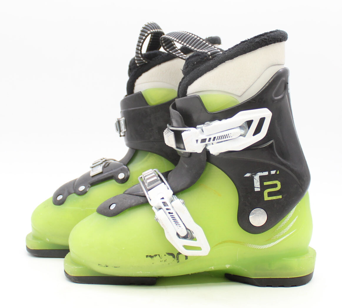 Scarponi da sci bambino Salomon T2 taglia 1 Mondo 19 usati