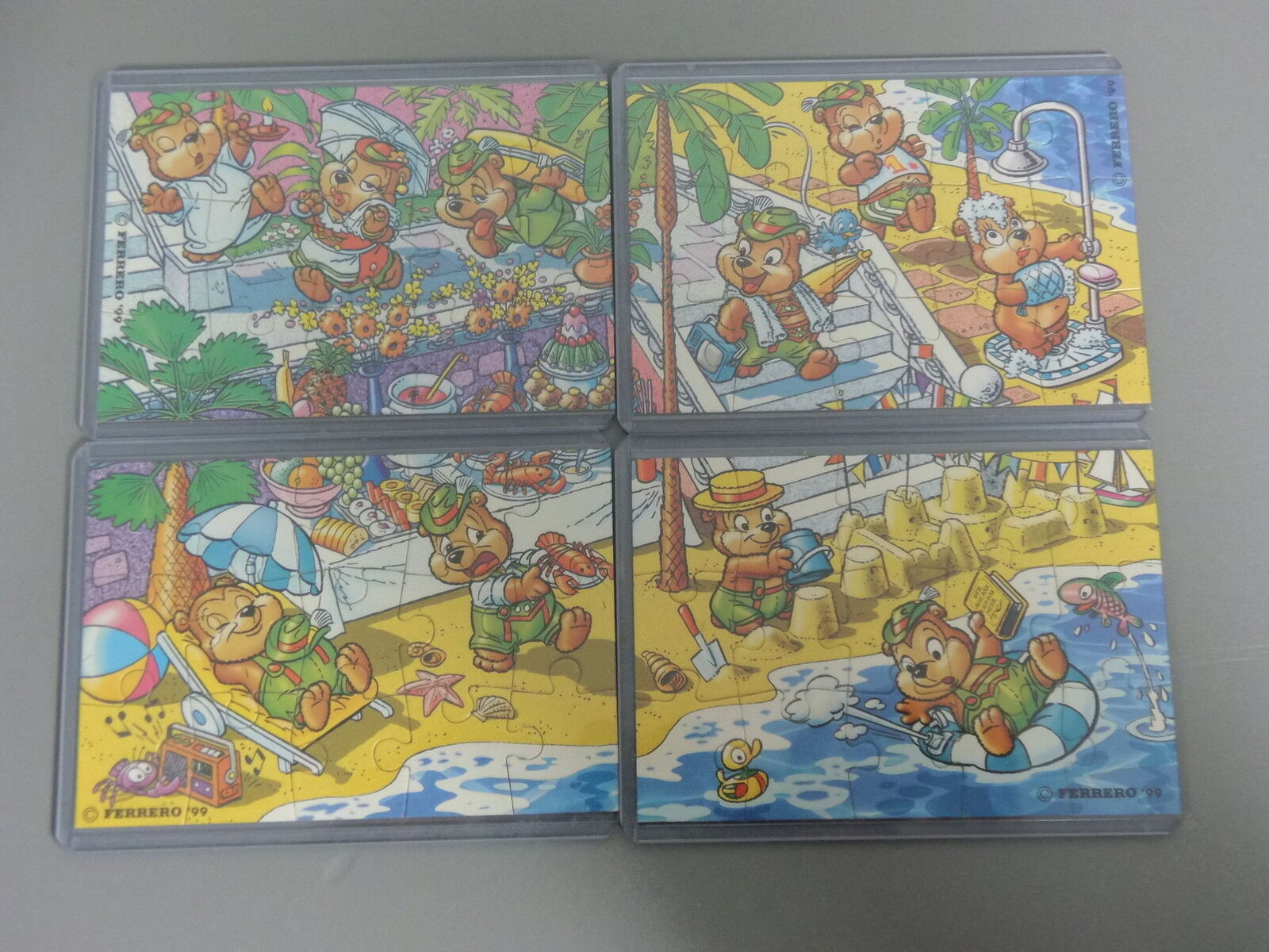 Puzzle: Top Ten Teddies Dream Holiday Super - 2021 model 1999 excellence + Puzzle All