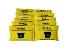 100g Rechargeable Desiccant Pack of 10 - Moisture Absorbing Bag - Desiccant D...
