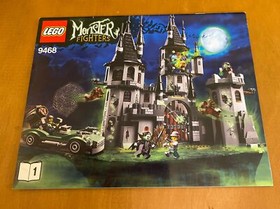 LEGO 9468 Monster Fighters Vampyre Castle Instruction Manuals only - No Pieces