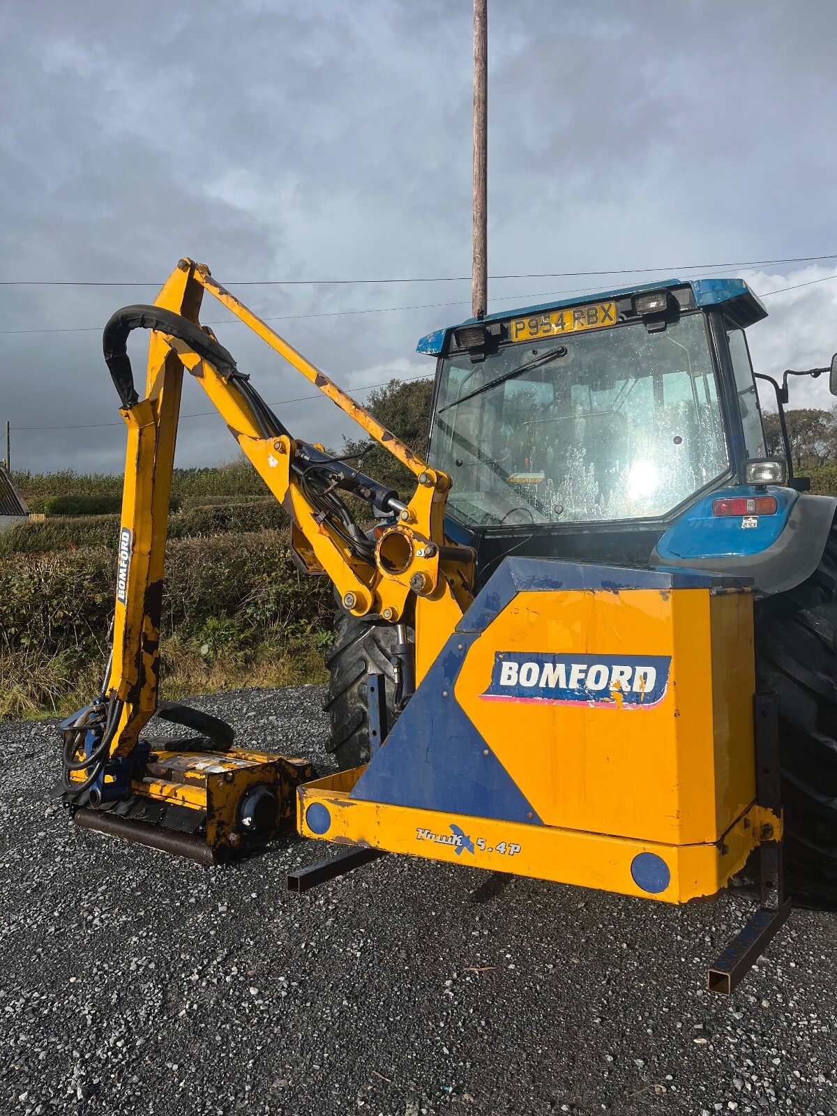 Bomford Hawk 5.4P hedge cutter Trimmer Tractor 2005 eBay