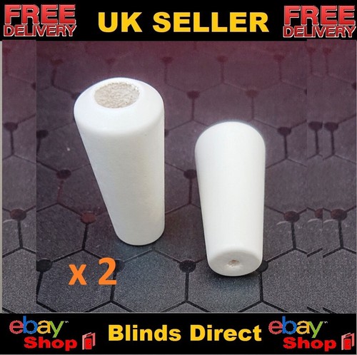 2 x Wooden Tassel Blinds Curtains Bathroom Toilet Pull Cord Handle ...