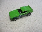 HOT WHEELS BLACKWALL MUSTANG 2 II GREEN FUNNY SHOW HOSS RACE CAR 1969