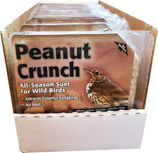 DD-18 Peanut Crunch Suet Cake, 12-Pack