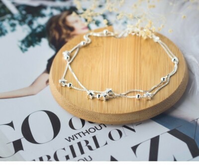 anklets for women sterling silver | eBay