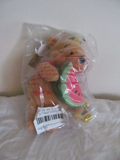 Vintage Disney Store Mini Bean Bag Summer Fun Pooh 8" NIP