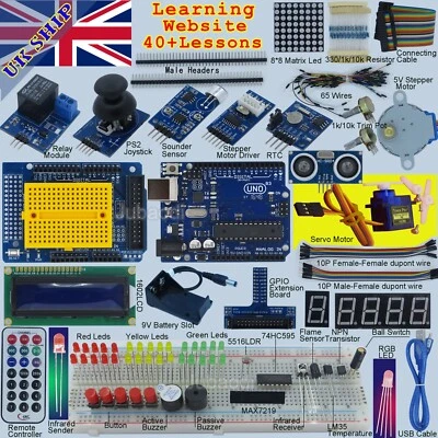 EPALZONEXP EPAL New Ultimate Starter Kit Servo Motor RTC UK Compatible with Arduino IDE