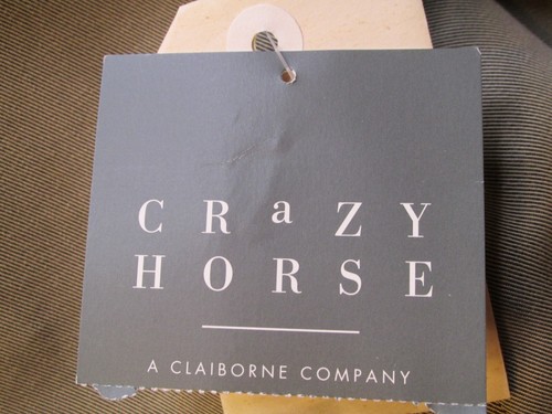 NWT Vintage CRAZY HORSE CLAIBORNE Blazer Sport Coat Men 42R Beige Tencel Blend - Picture 14 of 24