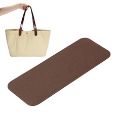 14x5 Inch Felt Base Shaper Bag Bottom Shaper Pad Purse Liner Brown