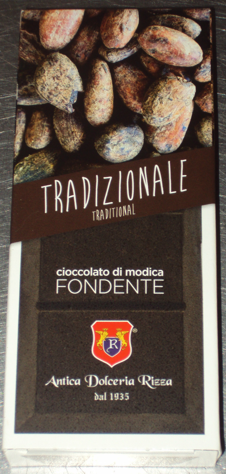 CIOCCOLATO DI MODICA TRADIZIONALE  DOLCERIA RIZZA DAL 1935  200 G