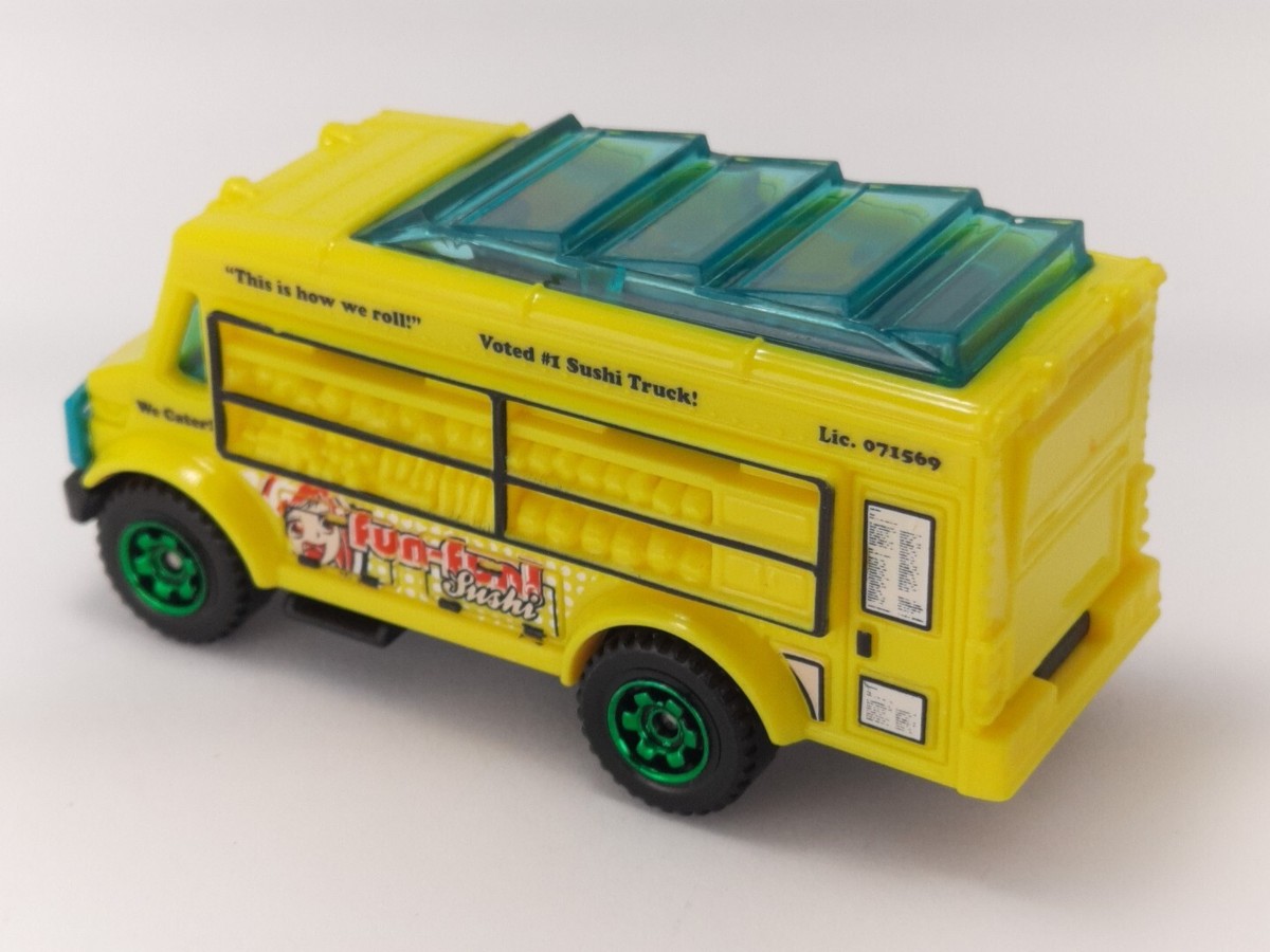Sushi Food Truck Sreet Vendor / Cater Van 1/64 Die-Cast Model