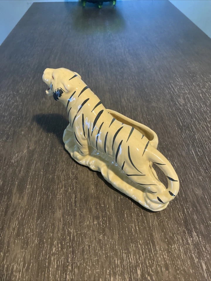 Керамический тигровый цветочный горшок ретро Vantage - Изображение 4 из 4