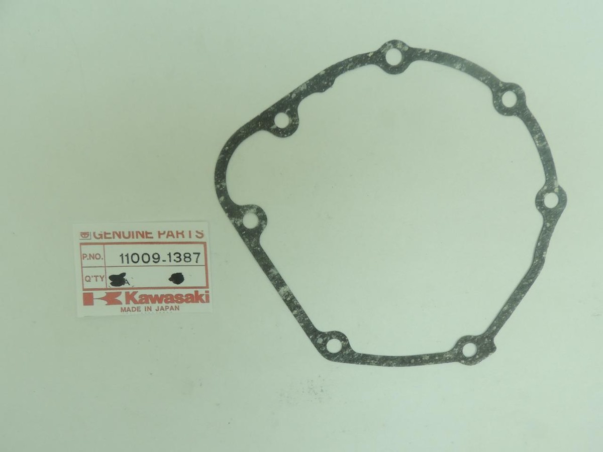 11009-1387 NOS Kawasaki L/H Cover Gasket ZX1000 ZL900 ZX900 G559