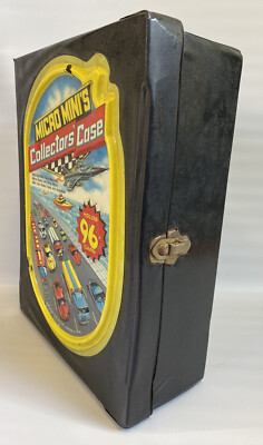 Vintage Micro Minis Collector's Case Micro Machine Holds 96 Cars