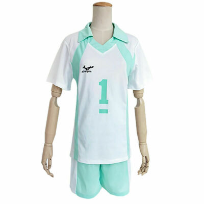 NEW Haikyuu Aoba Johsai High School Uniform Sport Jersey No.1 Oikawa Tooru 