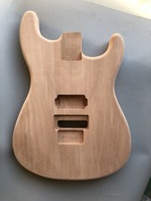 Unfinished Guitar body DIY Electric guitar Replacement mahogany ST