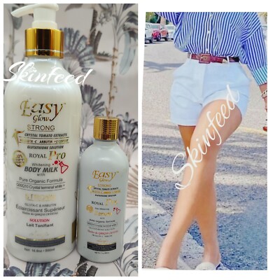 Easy Glow Tomato Royal Pro Body Milk 500ml, Serum 80mls