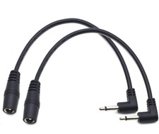 3.5 Positive  Tip PS Converter Cables Adapter Electric Guitar Eff Pedal