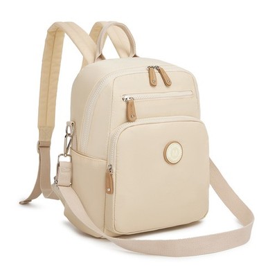 Wasserdichter Nylon-Rucksack konvertierbare Schultertasche für den Alltag