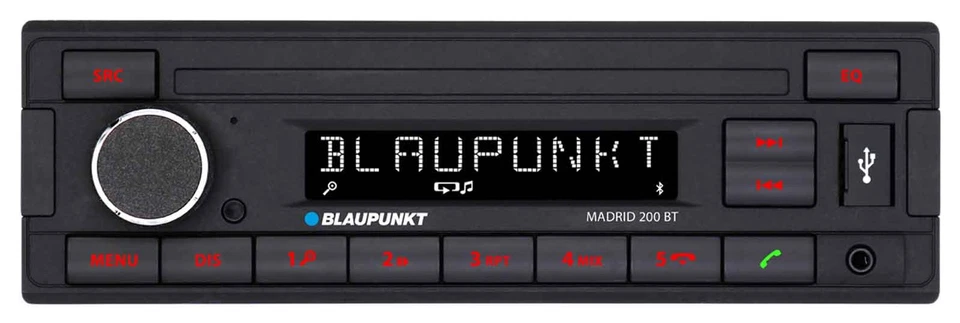 Blaupunkt USB AUX Bluetooth MP3 Autoradio für Mercedes E-Klasse W124 S-Klasse W1 - Bild 2 von 4