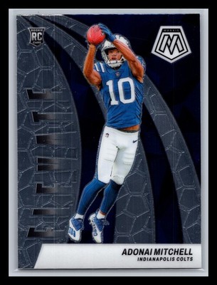 Adonai Mitchell Indianapolis Colts 2024 Panini Mosaic #6 Elevate