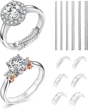 Ring Sizers for Loose Rings Guards Fit Any Transparent 