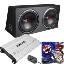 Cerwin-Vega 12" 3200W Subwoofer With box Enclosure  3000 WATTS Amplifier  Kit