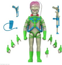 Stan Lee Swings the Mighty Typewriter of Doom on Mars Attacks Promo Card 20