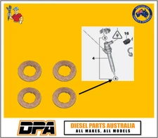 0445116001 INJECTOR WASHER KIT. SET OF 4 WASHERS