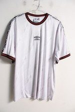 Umbro X Carling Football T-shirt White - Size Large L (E41)