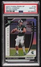 2020 Panini Prizm Draft Picks Rookies Silver Brian Lewerke PSA 10 GEM MT 0h2x
