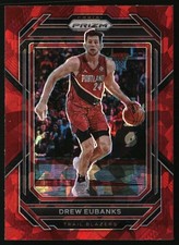 2022-23 Panini Prizm #49 Drew Eubanks Prizms Red Ice