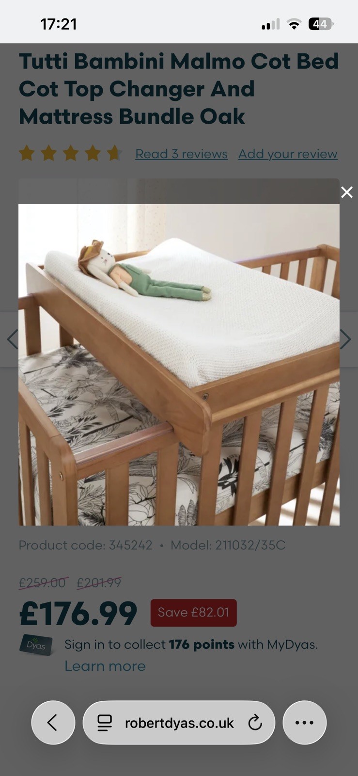 Culla Malmo Universale Tutti Bambini