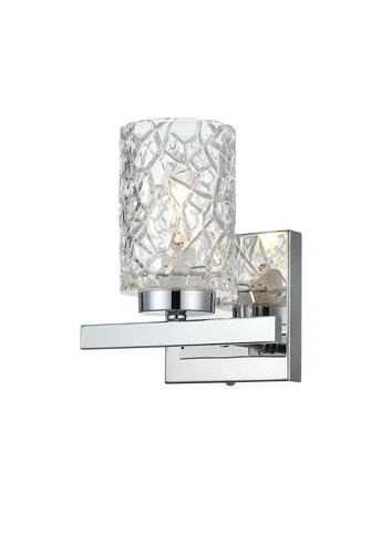 Living District Cassie 7" Wall Sconce In Chrome - Picture 3 of 8