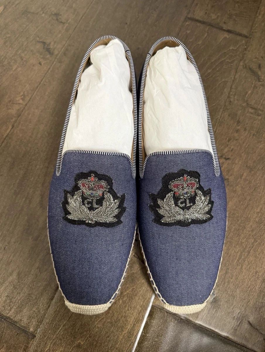 Christian Louboutin Women's Espadrille Blue Casual Shoes for Men