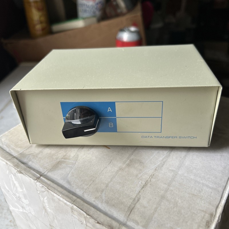 MANUAL data transfer switch 2 PORT 