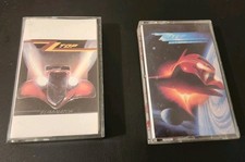 ZZ Top Cassette Tape Lot Eliminator  Afterburner Legs, Sharp Dressed Man, Etc.