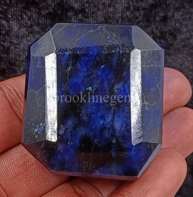 Big Stone Blue Sapphire 447 Carat EGL Certified Emerald Cut Loose Gemstone ''5NSN
