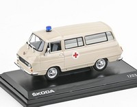 Skoda 1203 (1974) Krankentransportwagen - Abrex 1:43