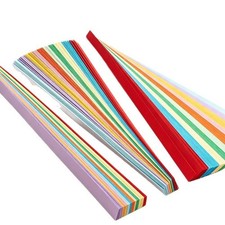 10 Color Woven Cardboard Strips 180g Thick for Paper Weaving and Folding