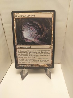 MTG Gemstone Caverns From Time Spiral Regular Finish LP
