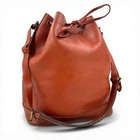 Auth LOUIS VUITTON Epi Kenya Brown Noe M44028 Ladies Drawstring Shoulder Bag