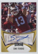 2021 Leaf Draft Auto Gold Simi Fehoko #BA-SF1 Rookie Auto RC