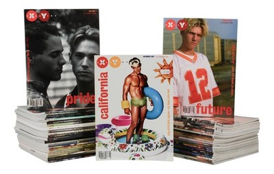 XY Magazine ~ 46 issues of gay magazine edited by PETER IAN