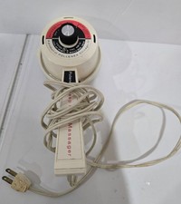 Vintage Pollenex Vibrating Deep Heat Massager Made in USA Mongomery Ward